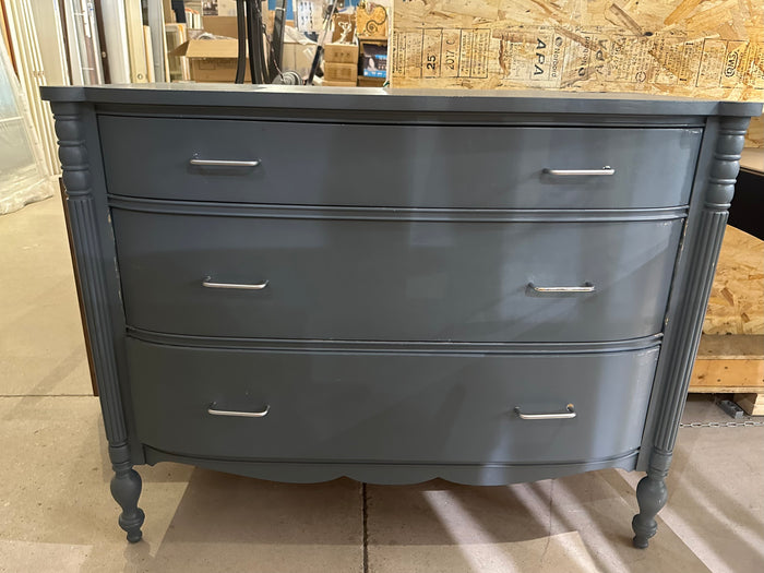 Curved Blue Dresser