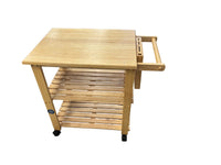 Wooden Kitchen Utility Cart