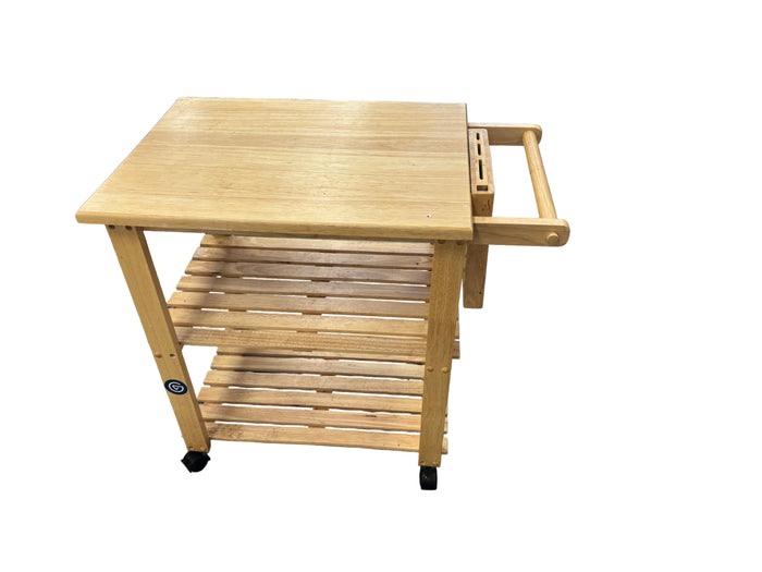 Wooden Kitchen Utility Cart