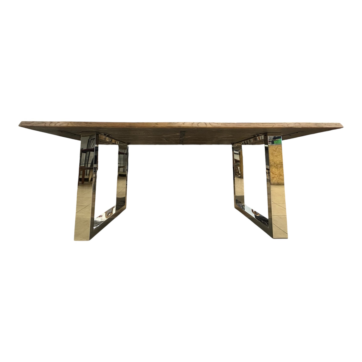 Java Live Edge Solid Dining Table