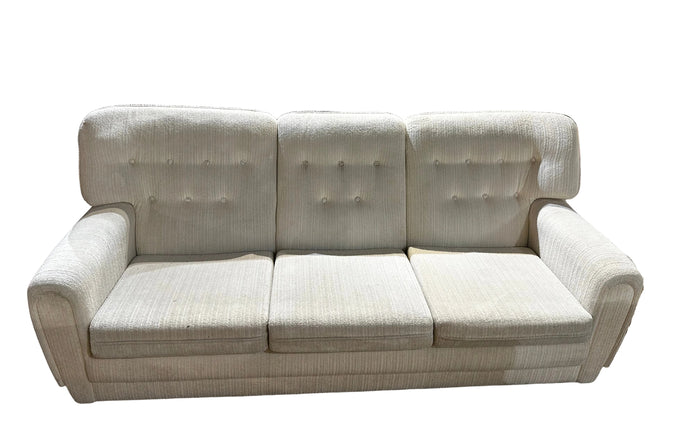 Three-Seater Cream Sofa