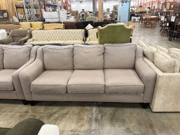Light Coloured 3-Seater Sofa