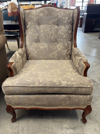 Louis XV Style Carved Oak Armchair