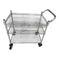 Seville Classics 3 Shelf Commercial Utility Carts