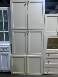 Cameo Beige Upper Kitchen Cabinet Set
