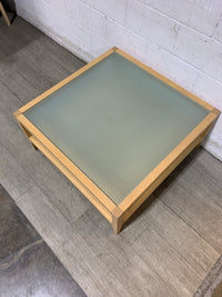 Frosted Glasstop Table