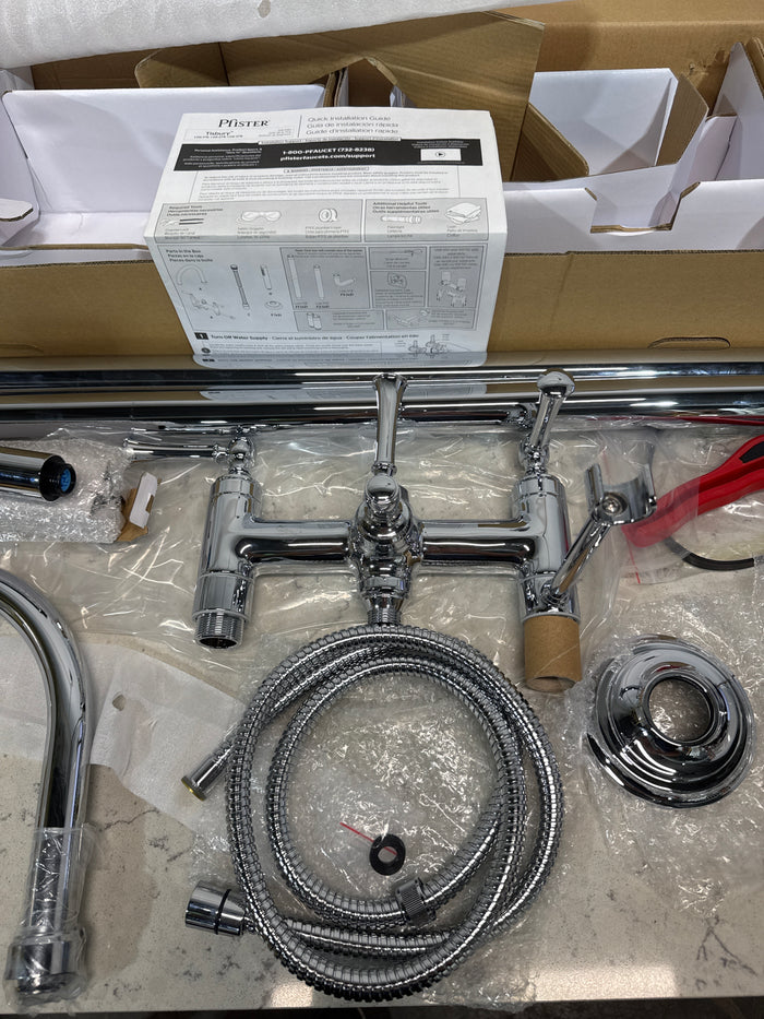 Pfister Tisbury Wall Mount Tub Filler