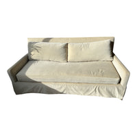 Ivory Slipcover Sofa