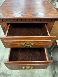 Vintage Wooden Tallboy Chest