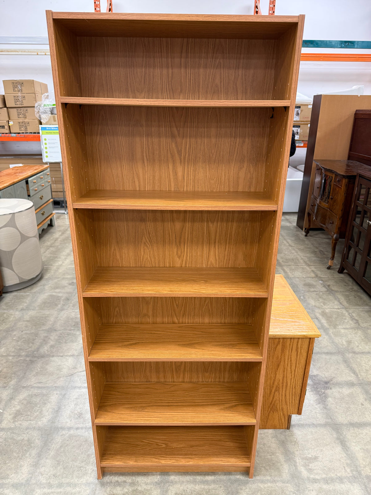 Caramel Brown Bookshelf