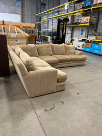 12’ x 9.5’ Sectional Sofa in Caramel