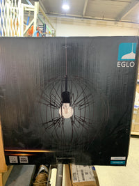 Eglo Okinzuri 1-Light Black Pendant Light