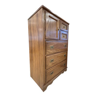 Lepine Pecan Wardrobe/Dresser