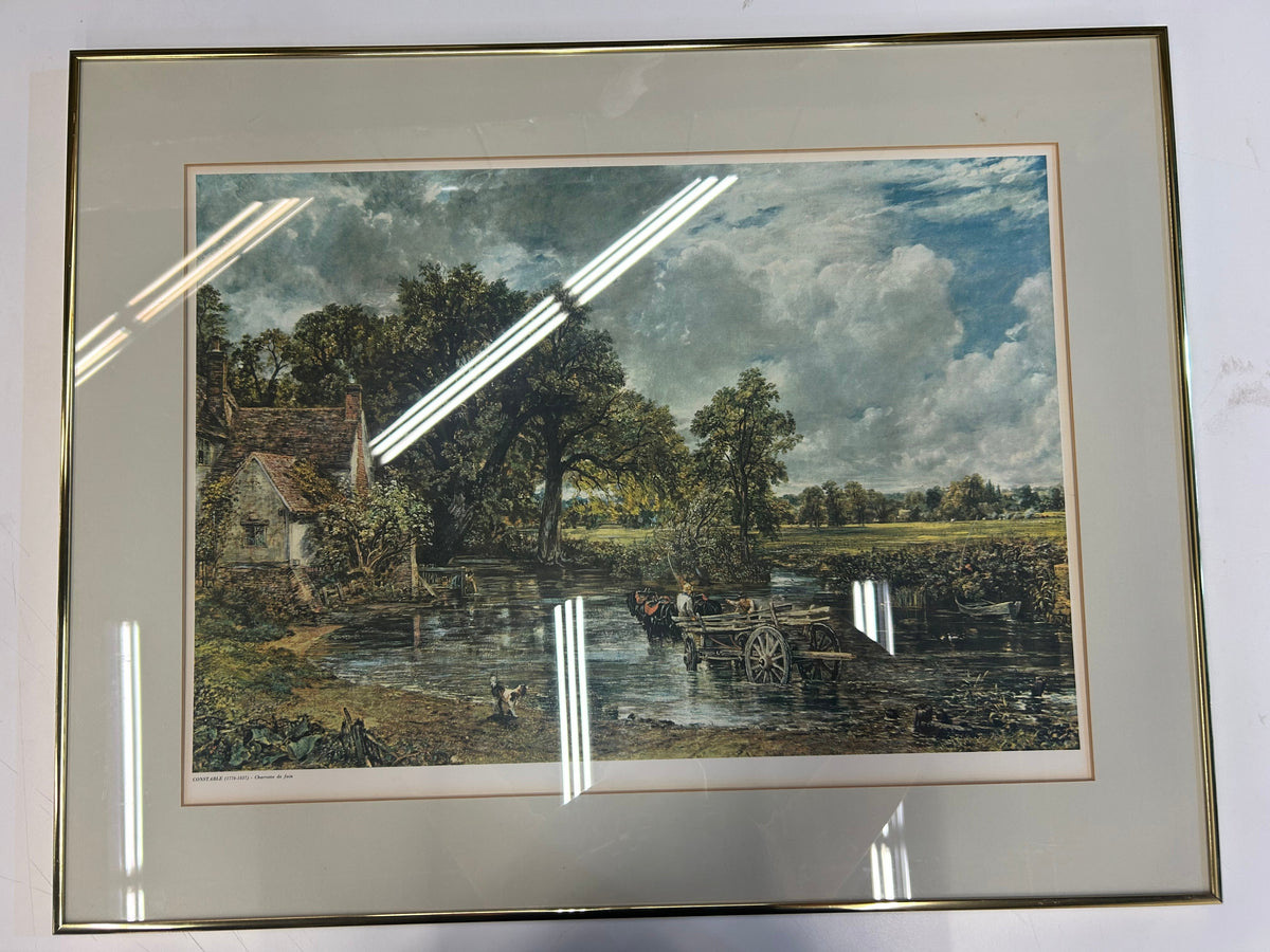 Framed Print of "The Hay Wain" by Jhon Constable