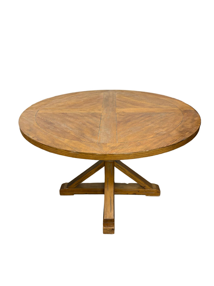 Circular Country Chic Dining Table
