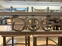 Creux Tubular Metal Dining Set