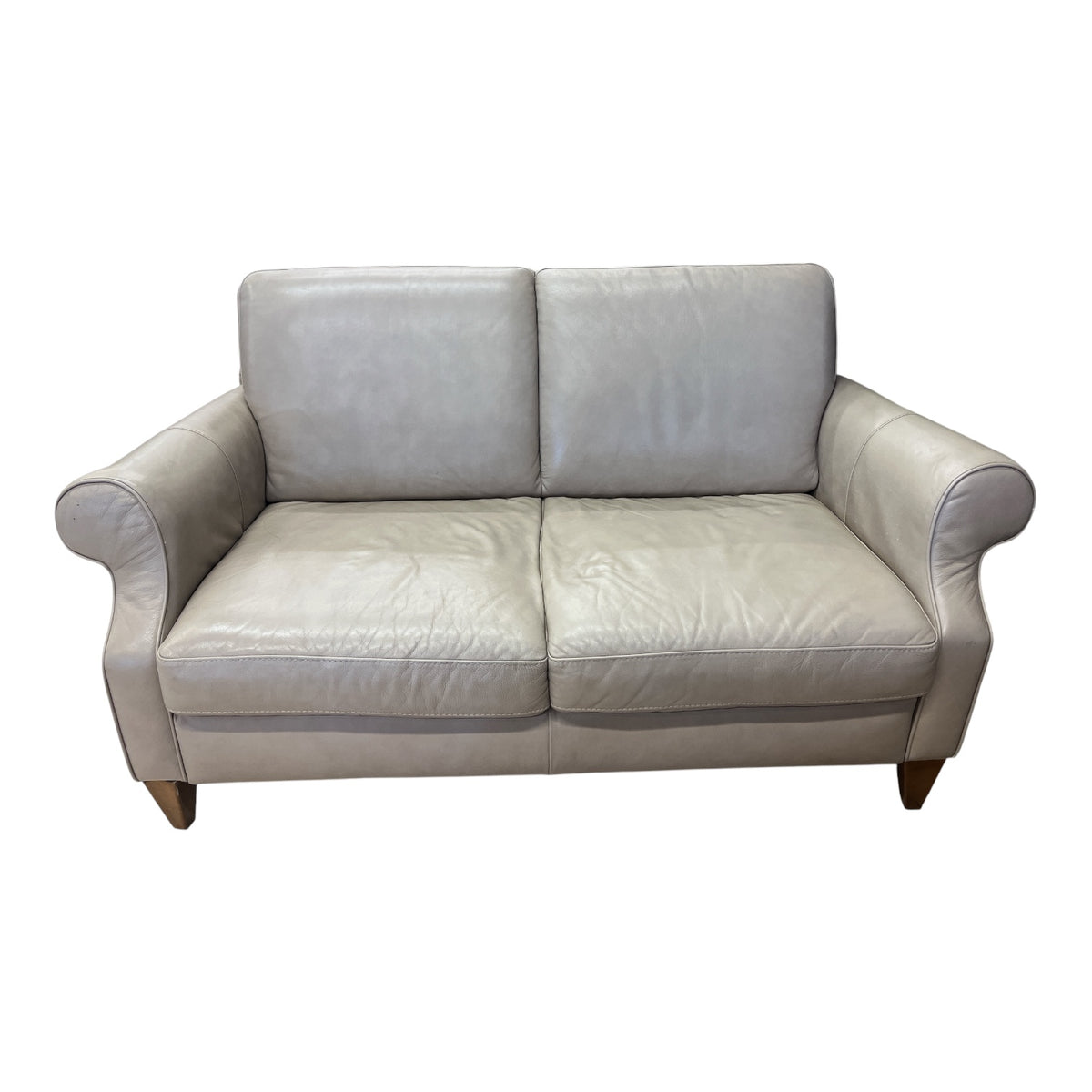 Natuzzi Leather Loveseat