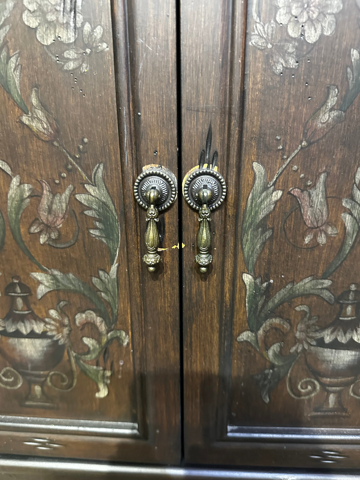 Small Distressed Cabinet