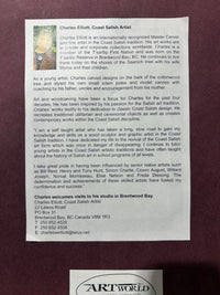 Limited Edition Silkscreen print  'One World" by Charles Elliot (Temosenthut)