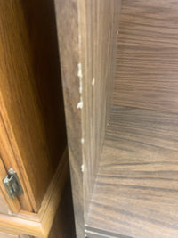 Wood Veneer Shelving Unit