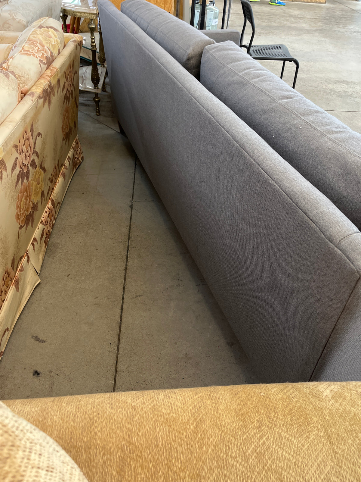 88"W Ethan Allen Featherblend Wool Sofa