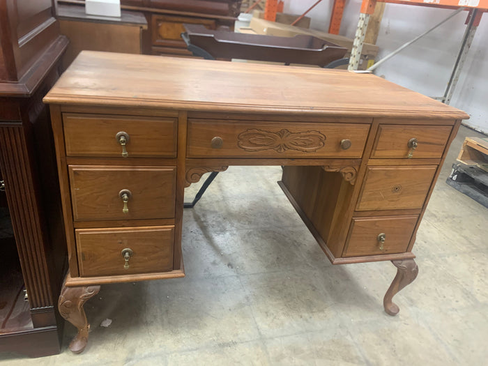 7 Drawer Wooden Desk
