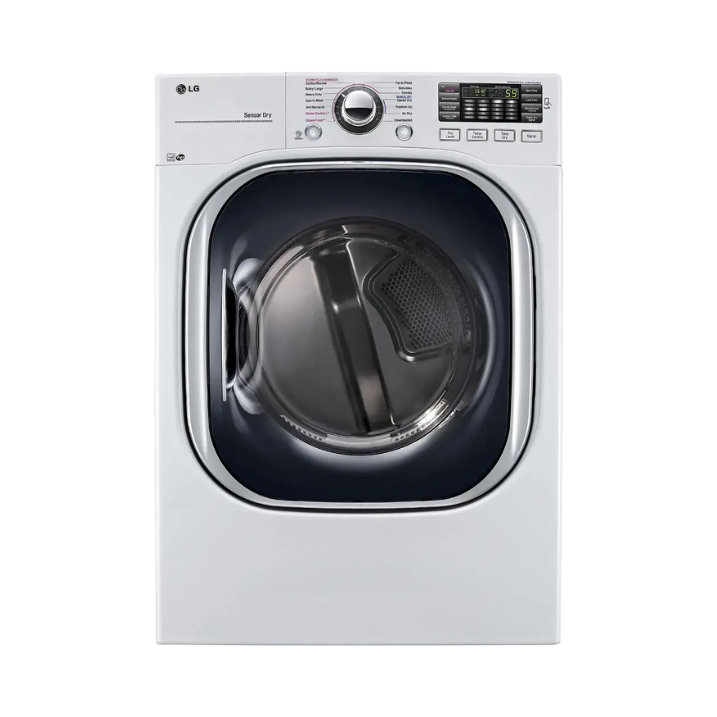LG 27" Gas Dryer, 7.4 cu ft, TurboSteam — DLGX4371W