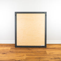 32" Wood Frame Mirror - Charcoal