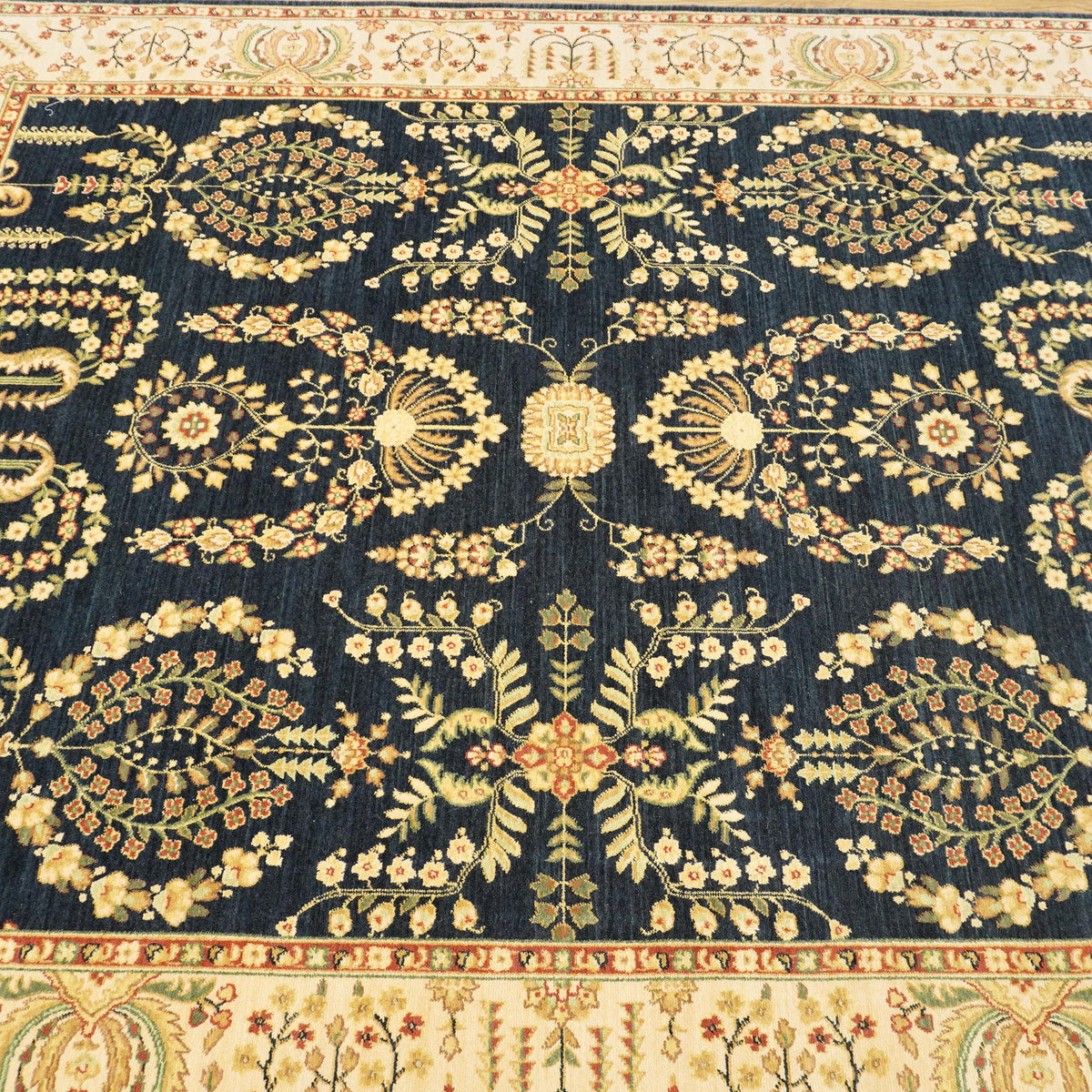 8x10-ft Polyester Persian Area Rug, Parthia Ahar Multicolor