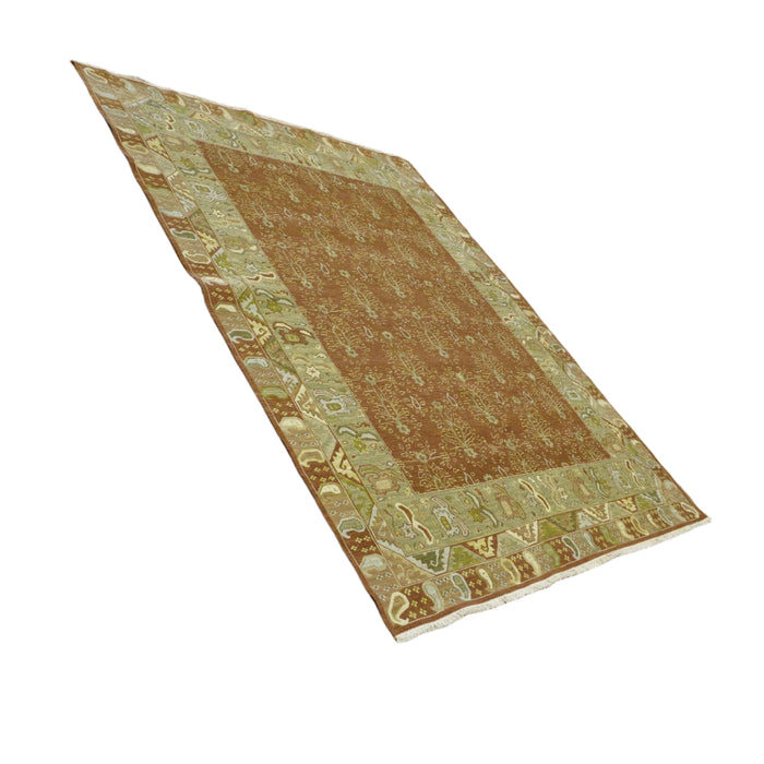 8x10-ft Wool Area Rug, Brown Mixed Colour, Safavieh Golden Jaipur Collection
