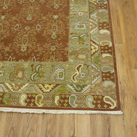 8x10-ft Wool Area Rug, Brown Mixed Colour, Safavieh Golden Jaipur Collection