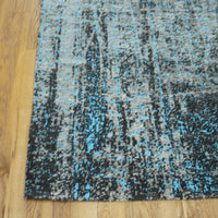 8x11-ft Polypropylene Area Rug, Blue nuLOOM Haydee Glacial Abstract Area Rug
