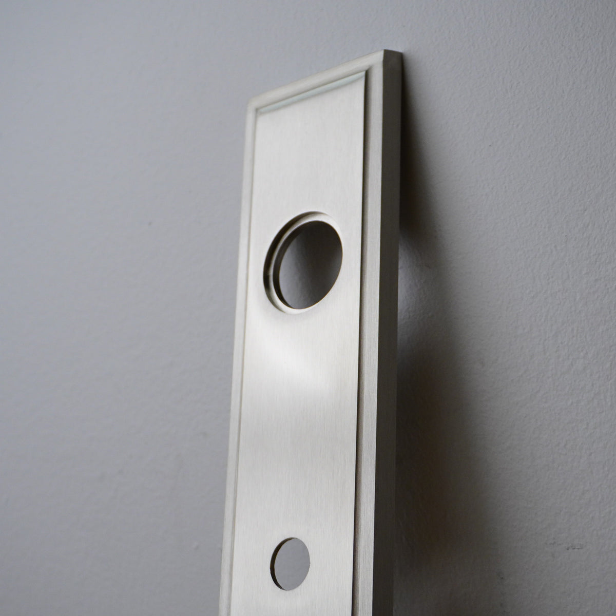 Sargent Door Plate in Satin Nickel, 8525SEMUS15/1