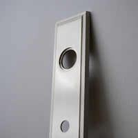 Sargent Door Plate in Satin Nickel, 8525SEMUS15/1