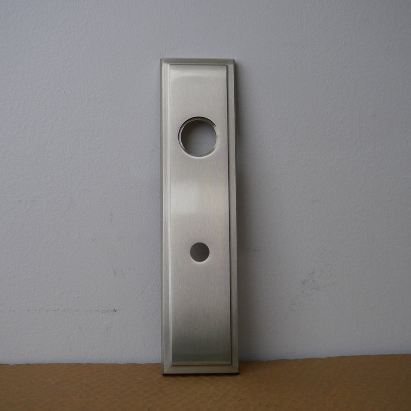 Sargent Door Plate in Satin Nickel, 8525SEMUS15/1