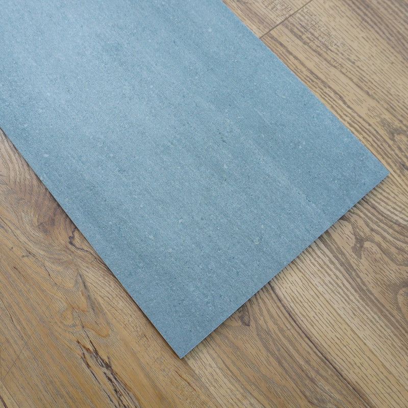12x24-inch Porcelain Floor Tile in Kursaal Slate Grey - 16 sq ft (8 tiles per box)