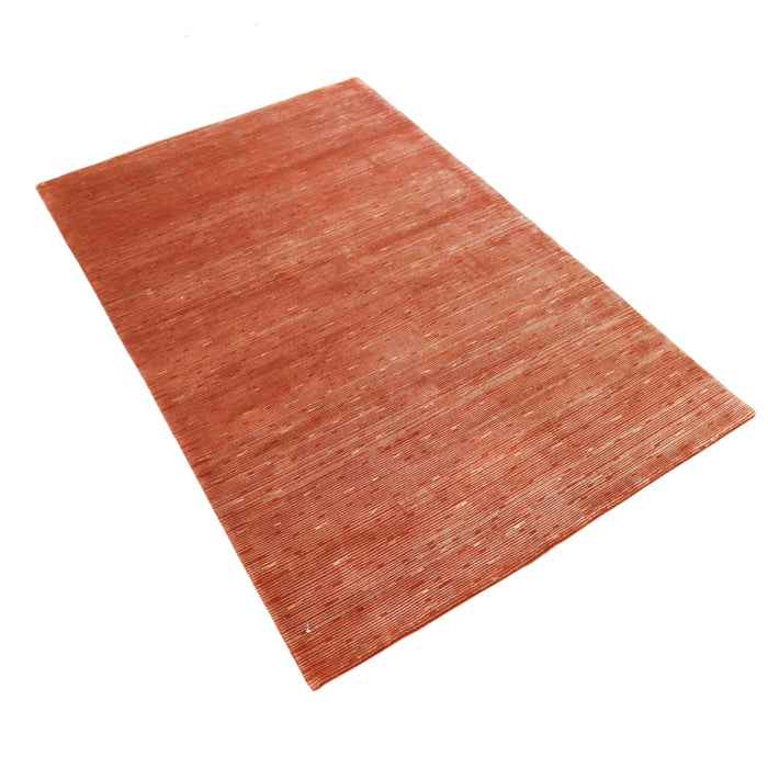 5×9-ft Wool & Viscose Area Rug – Nouveau Shimmer Sienna, NOU0308-59