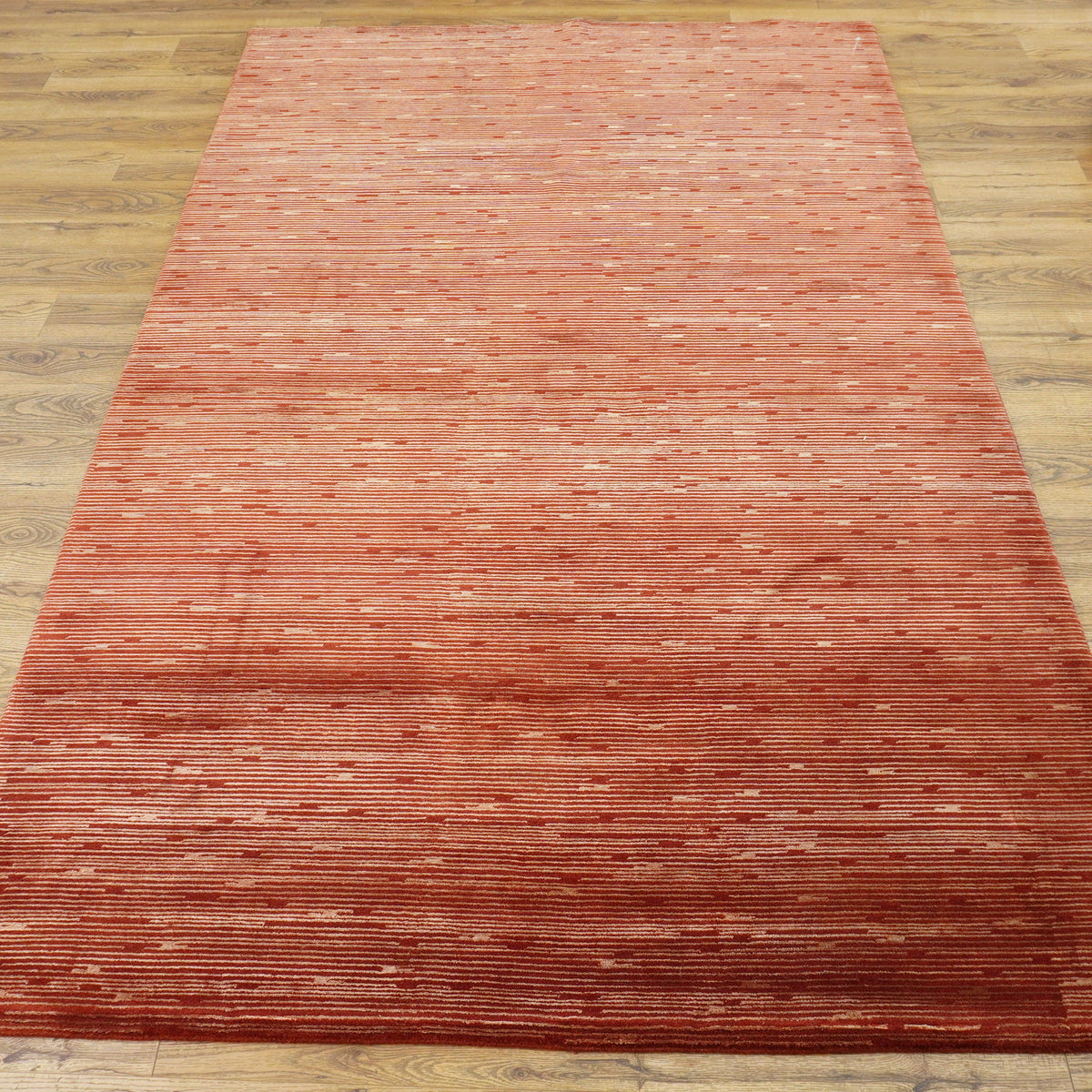 5×9-ft Wool & Viscose Area Rug – Nouveau Shimmer Sienna, NOU0308-59
