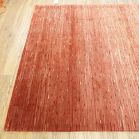 5×9-ft Wool & Viscose Area Rug – Nouveau Shimmer Sienna, NOU0308-59