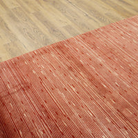 5×9-ft Wool & Viscose Area Rug – Nouveau Shimmer Sienna, NOU0308-59