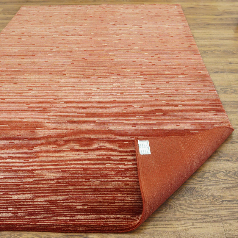 5×9-ft Wool & Viscose Area Rug – Nouveau Shimmer Sienna, NOU0308-59