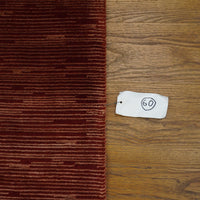 5×9-ft Wool & Viscose Area Rug – Nouveau Shimmer Sienna, NOU0308-59
