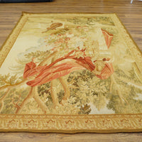 5×7-ft Wool Blend Area Rug – Classical Still Life Design, 64