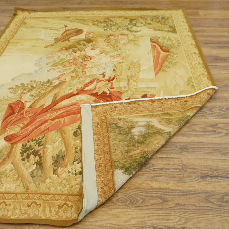 5×7-ft Wool Blend Area Rug – Classical Still Life Design, 64
