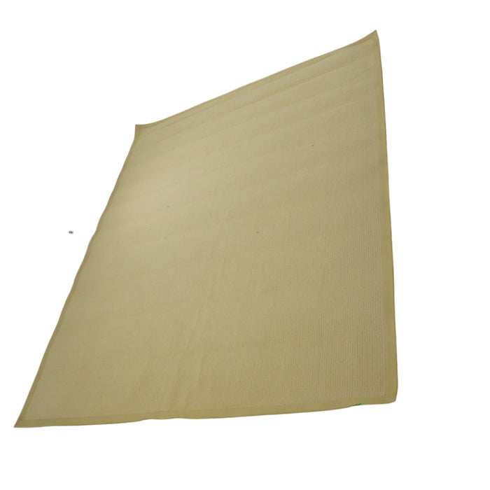 9×11-ft Sisal & Wool Area Rug – Sand Beige Flatweave, 288