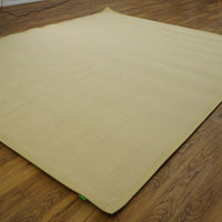 9×11-ft Sisal & Wool Area Rug – Sand Beige Flatweave, 288