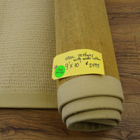 9×11-ft Sisal & Wool Area Rug – Sand Beige Flatweave, 288