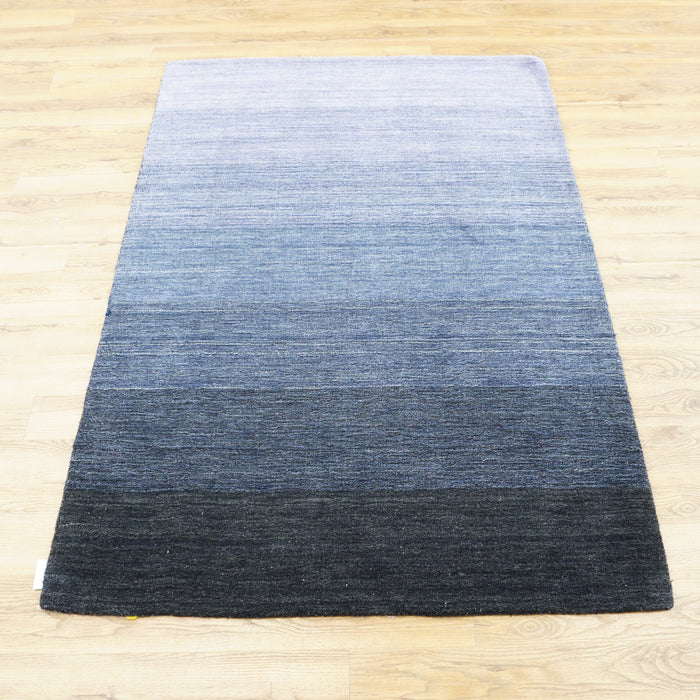 5×7-ft Wool Area Rug – Calvin Klein Haze CK203 Smoke Indigo, HACO1-IND