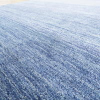 5×7-ft Wool Area Rug – Calvin Klein Haze CK203 Smoke Indigo, HACO1-IND