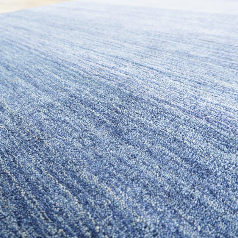 5×7-ft Wool Area Rug – Calvin Klein Haze CK203 Smoke Indigo, HACO1-IND